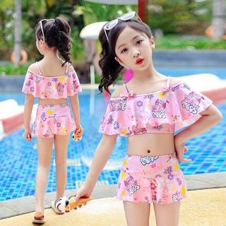 Bikini bé gái 2 mảnh - Bộ đồ bơi Trẻ Em bé gái Quảng Châu cao cấp