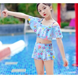 Đồ Bơi Cho Bé Gái - Bikini 2 Mảnh Dễ Thương Đi Biển Cho Bé