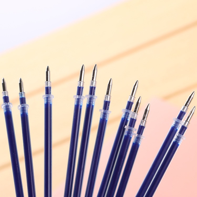 Combo 10 ruột bút,ngòi bút bi nước Thay Thế Bút Chữ A Tiện Dụng