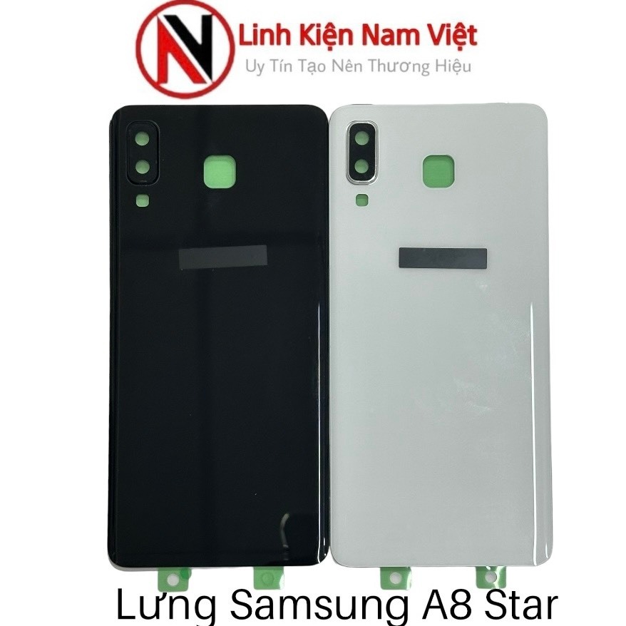 Nắp lưng Samsung A8 star (liền kính camera)