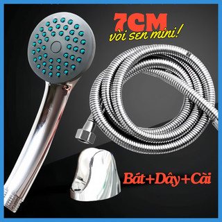 Vòi hoa sen vòi sen tăng áp nhẹ vòi sen kích thước nhỏ gọn 7cm