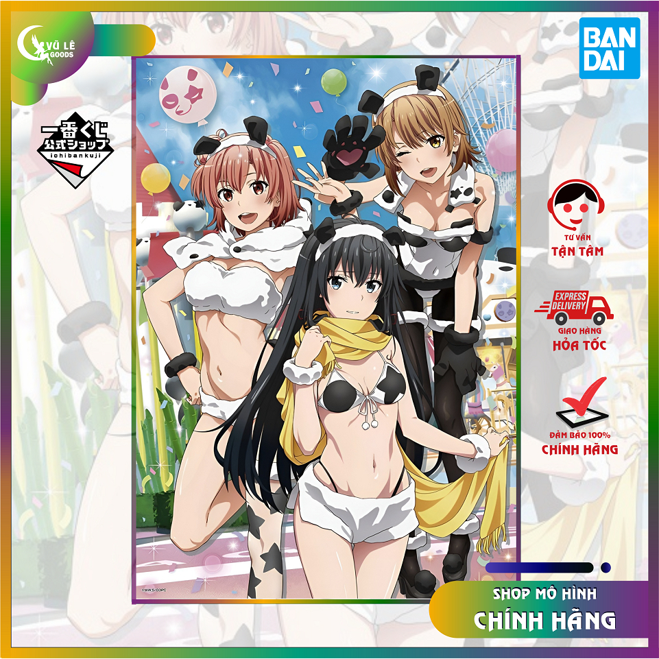 Tranh Anime - Illustration Board: Yahari Ore no Seishun Love Come wa Machigatteiru chính hãng Bandai
