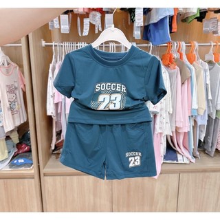 (1-4Y) Bộ cộc tay thể thao Dokma chất Poly thông hơi mịn
