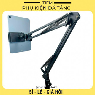 Kẹp Điện Thoại, Ipad Xem Phim Kẹp Đầu Giường, Bàn hợp kim nhôm kẹp ipad chịu lực