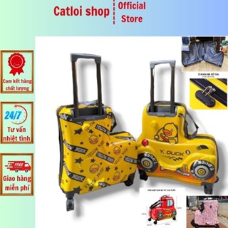 Vali du lịch kéo trẻ em YELLOW DUCK , Y DUCK hình thú nghộ nghĩnh ngồi cho bé, hàng cao cấp. Y hình và có sẵn - 22 inch