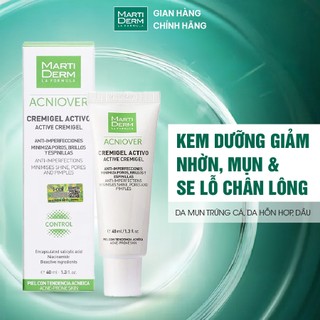 Kem Dưỡng Tái Tạo Ban Đêm Cho Da Dầu Mụn MartiDerm Acniover Night Renewal Cream