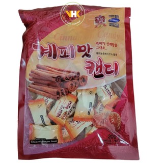 KẸO QUẾ CỨNG HÀN QUỐC GÓI 200GR VÀ 210GR ( DATE MỚI 2026)