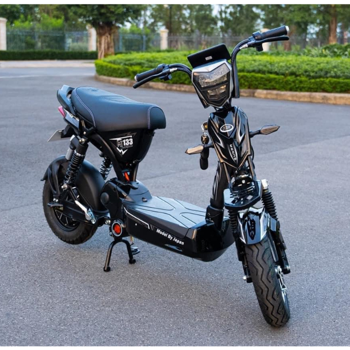 XE ĐẠP ĐIỆN M133 ZR27 Cho Học Sinh Đi Học Giá Rẻ Xe Chạy 35-45km/lần sạc