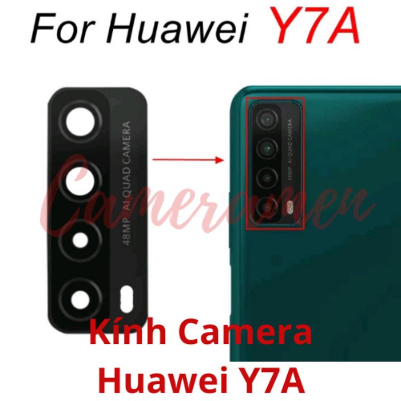 Kính Camera Huawei Y7A