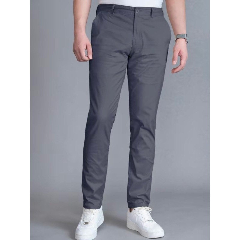 Quần dài kaki nam V81 LUXURY chất cotton dày mịn mặc mát co giãn nhẹ khi hoạt động ngồi làm việc