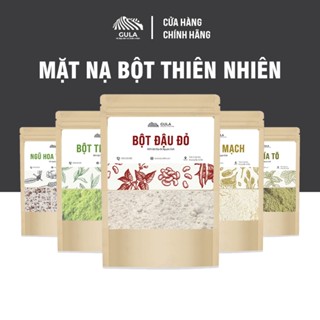Bột mặt nạ thiên nhiên 20 loại mặt nạ Organic đắp mặt dưỡng da - GULA