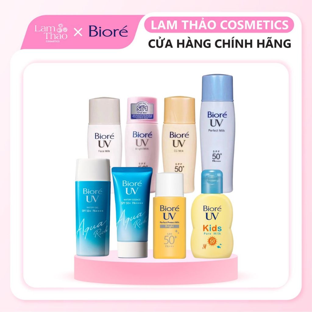 Chống Nắng Bảo Vệ Da Bioré ( các loại )