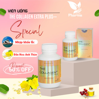 Viên uống The Collagen Extra Plus +++ nhập khẩu Úc lọ 60 viên Rosa Bonita