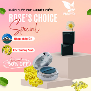 Phấn nước che khuyết điểm Rose’s Choice 4in1 SPF50+ PA++++ Cushion 15g Rosa Bonita