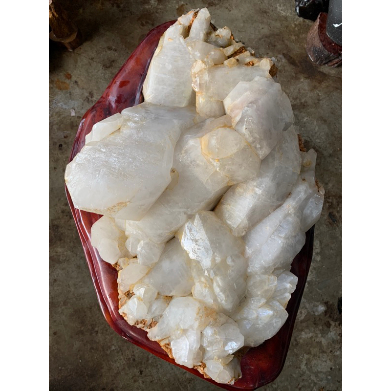 Đá thạch anh búp tự nhiên,(TA5,KL: 32,5kg,C: 57cm, R: 38cm)