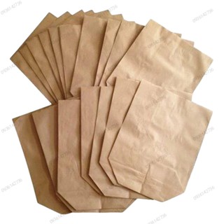 Túi giấy kraft đựng thực phẩm bánh mì, đồ chiên, bánh rán, bánh gà,...