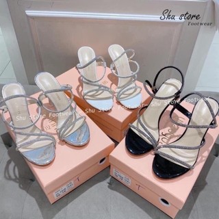 Giày cao gót quai mảnh đơn giản sang trọng gót 9 phân