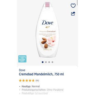 SỮA TẮM DOVE ĐỨC -750ml