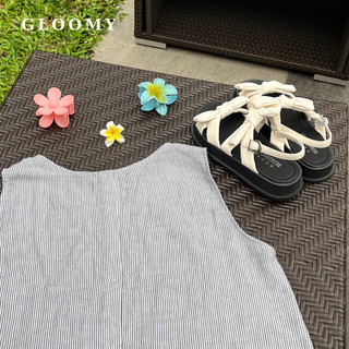 [GLOOMY] - Set áo linen quần bí ngô