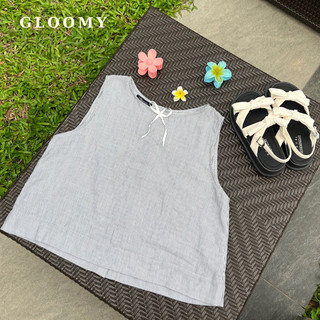 [GLOOMY] - Set áo linen quần bí ngô