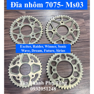 Đĩa tải nhôm 7075 siêu cứng ms03: exciter, winner, raider, wave , future, sonic, sirius