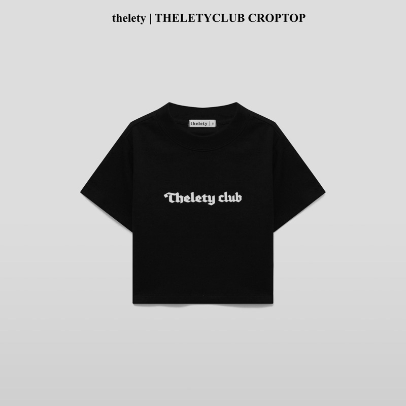 𝐭𝐡𝐞𝐥𝐞𝐭𝐲 | Áo Thun Croptop THELETYCLUB