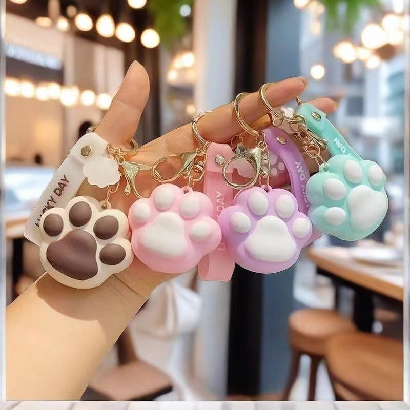MK - Móc Khóa Chân Mèo ( Cat paw)