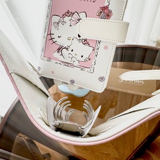 Sổ bìa còng 6 lỗ Planner Hello Kitty (A6)