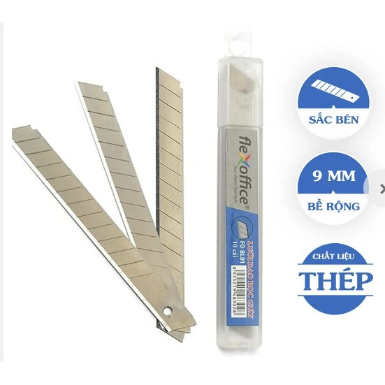 Lưỡi dao rọc giấy Flexoffice FO-BL01