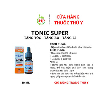 TONIC SUPER TĂNG LỰC GÀ ĐÁ 10ML