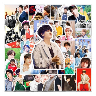 Bộ 50 sticker dán trang trí nhóm BTS