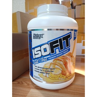 Nutrex Whey ISOFIT 70 Servings 2.3KG - Whey Protein Isolate Không Lactose