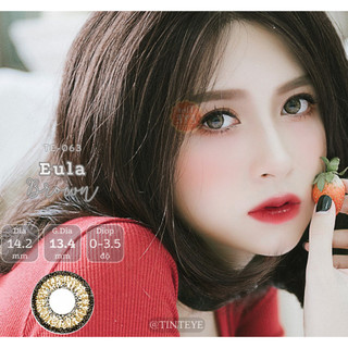 Kính Áp Tròng Tinteye TE-063 Nâu Mật Ong
