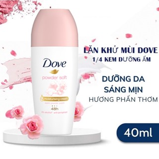  Lăn khử mùi Dove trắng da 40ml Lăn nách nữ Dove 
