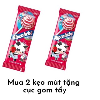 Combo 2 kẹo mút alpenliebe ice cream 2 vị
