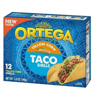 Vỏ bánh taco ngô ortega 12 cái 140g