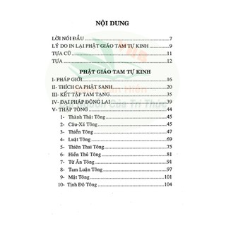 Sách - Phật Giáo Tam Tự Kinh
