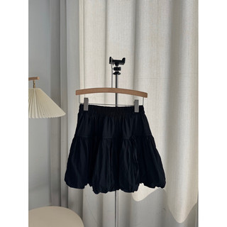 Chân váy đũi lụa nơ xoè bồng-CAMkorea