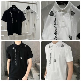 Áo polo nam D.G ong thêu cao cấp - Áo thun nam có cổ D.G logo thêu cao cấp