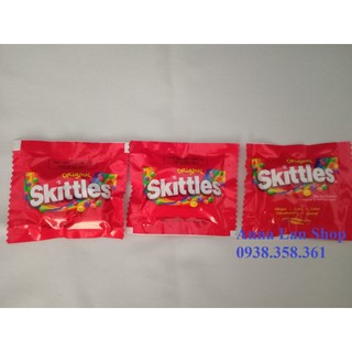 3 gói Kẹo trái cây Skittles - Mỹ (3 x 15g)