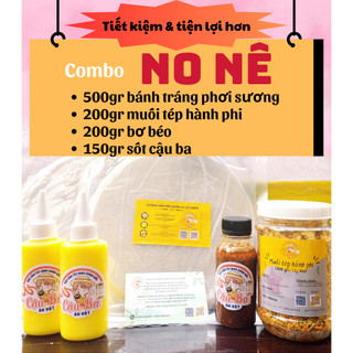 Bánh tráng phơi sương Tây Ninh Cậu Ba - Combo no nê
