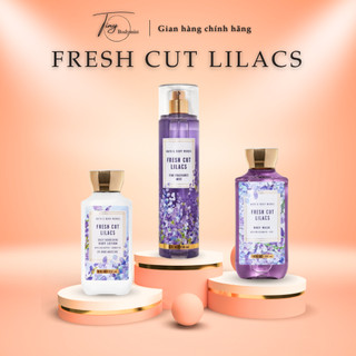 Xịt thơm toàn thân fresh cut lilacs body mist bath and body works 36ml - 236ml
