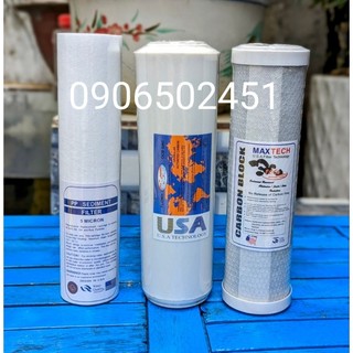 (Ảnh thật) Bộ lõi lọc số 1, 2, 3 dành cho máy lọc nước RO Sunhouse, kangaroo, karofi, aqua, yamato...