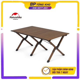 Bàn gấp du lịch gia đình naturehike cnk2300jj019 bàn trứng cuộn hợp kim nhôm
