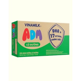 Thùng sữa vinamilk ADM gold IQ mẫu mới (48 hộp 110ml)