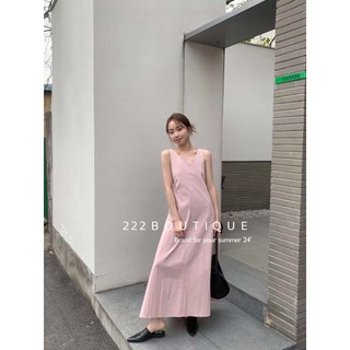 Váy xát nách tabimini basic suông 9065 cut out