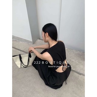 Váy xát nách tabimini basic suông 9065 cut out