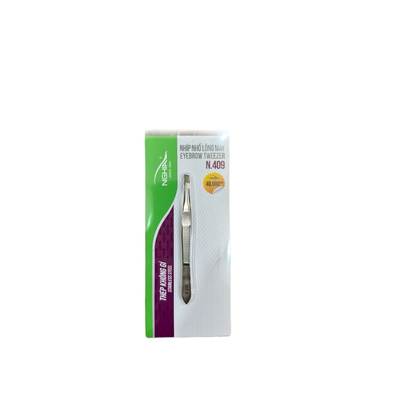 Nhíp nhổ lông mày Nghĩa N 409