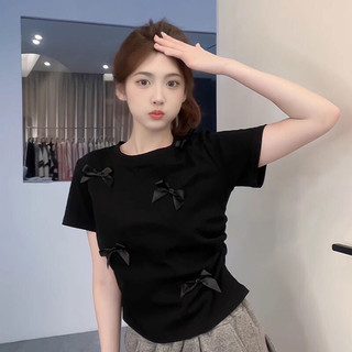 Áo babytee ( NƠ TO NHÚN EO) SIÊU XINH CHẤT COTTON DÃN