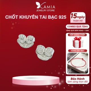 Chốt khuyên tai bạc 925 KAMIA ( tính theo đôi )